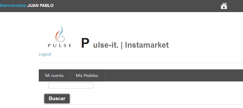 Pagina Principal de Usuario Autenticado