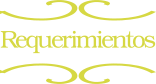 Requerimientos